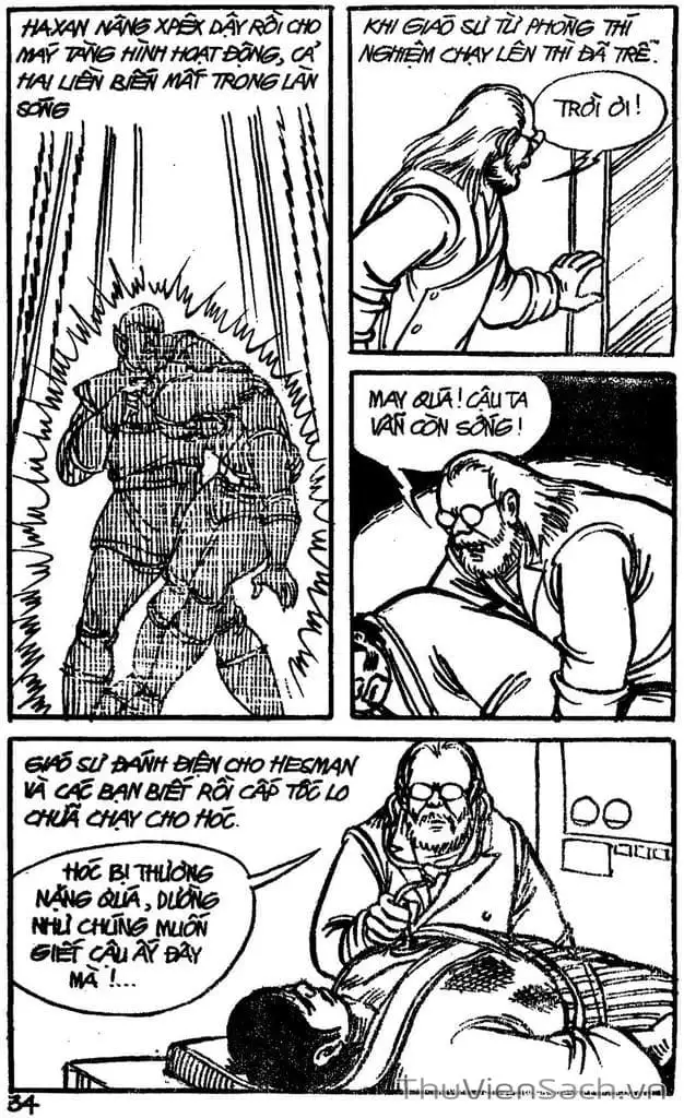 Truyện Tranh Dũng Sĩ Hesman trang 4