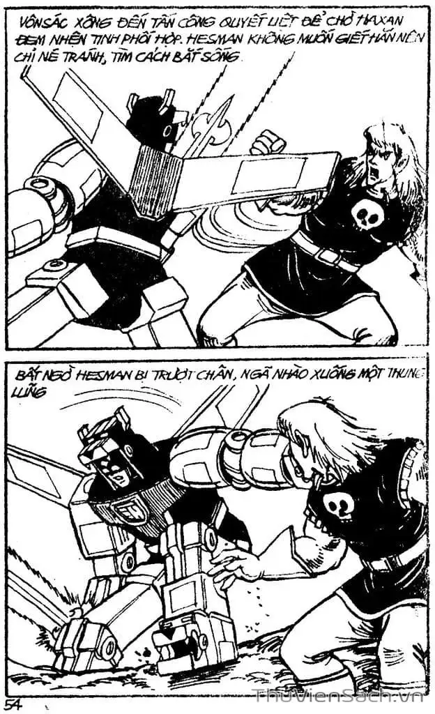 Truyện Tranh Dũng Sĩ Hesman trang 4