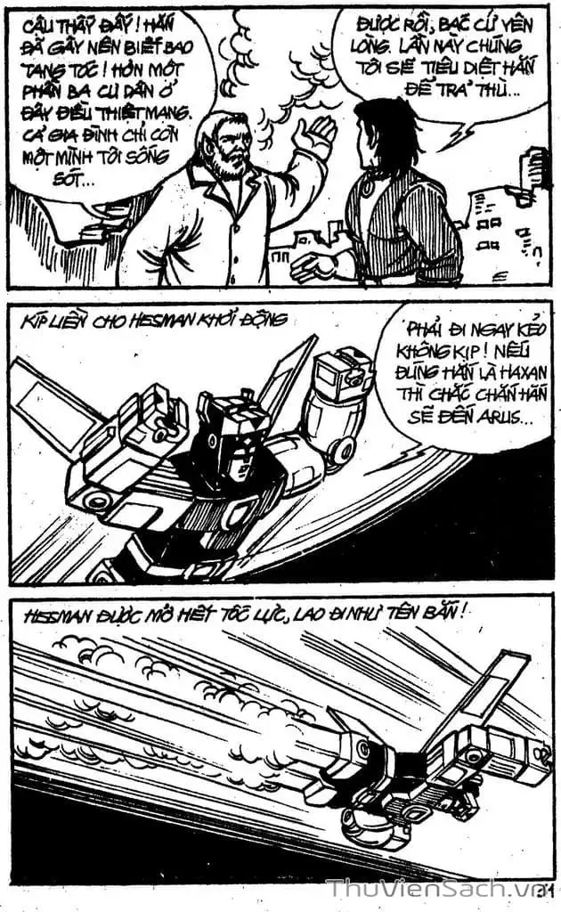 Truyện Tranh Dũng Sĩ Hesman trang 4
