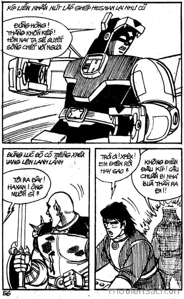 Truyện Tranh Dũng Sĩ Hesman trang 4