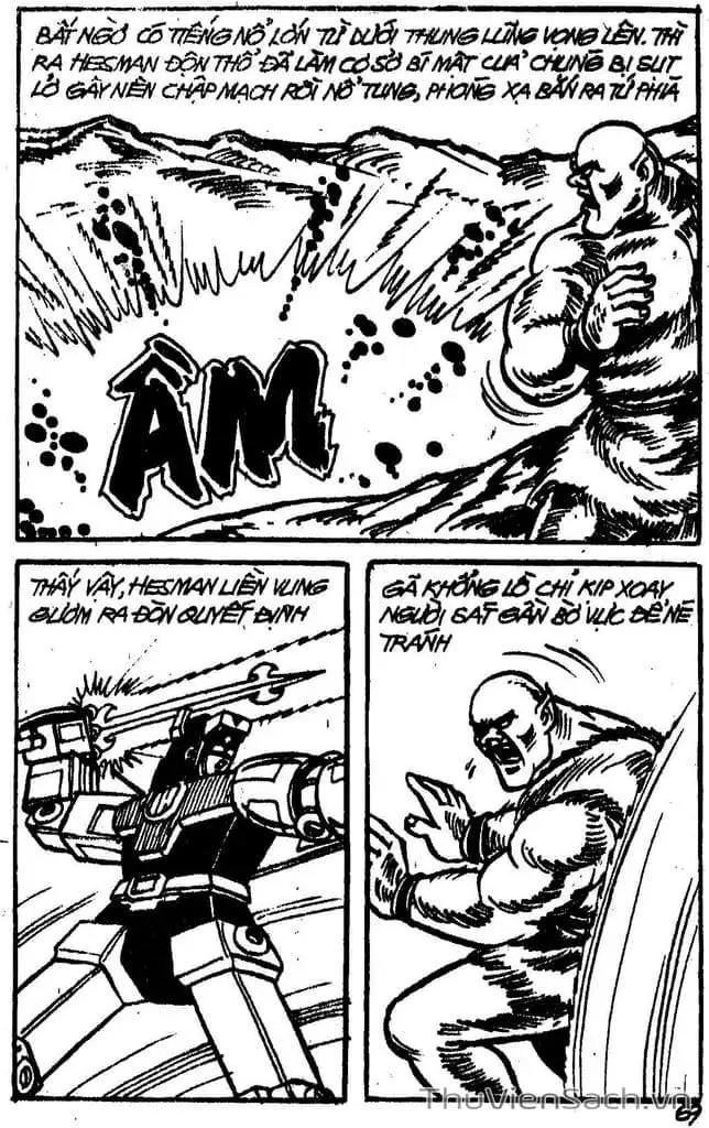 Truyện Tranh Dũng Sĩ Hesman trang 4