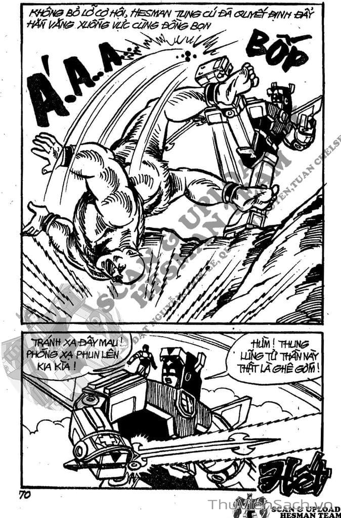 Truyện Tranh Dũng Sĩ Hesman trang 4