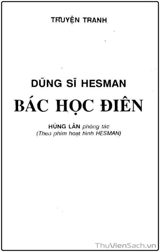 Truyện Tranh Dũng Sĩ Hesman trang 3605