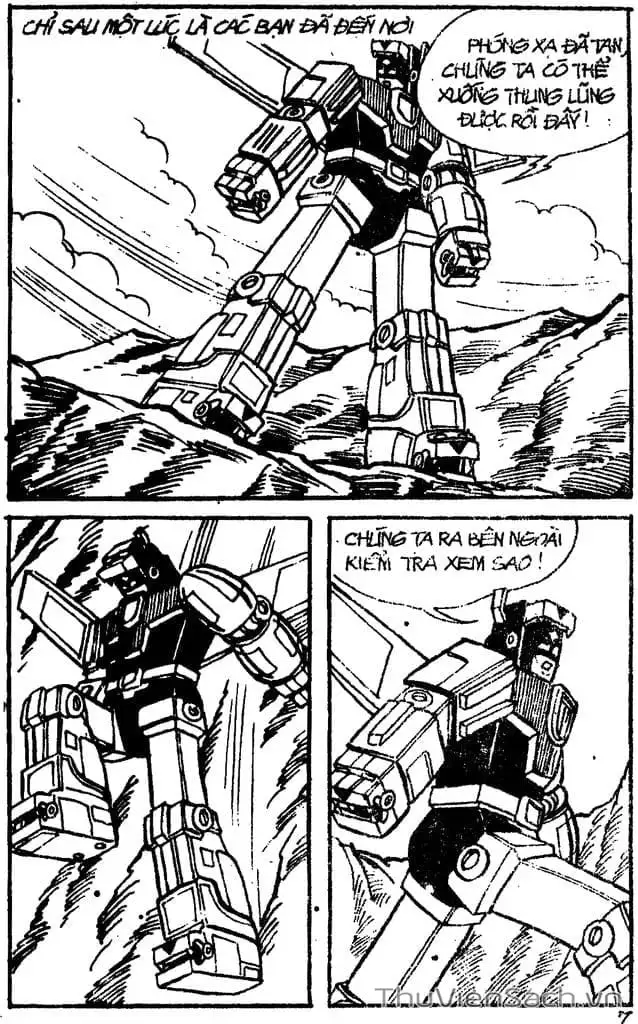 Truyện Tranh Dũng Sĩ Hesman trang 4