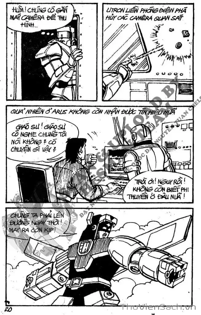 Truyện Tranh Dũng Sĩ Hesman trang 4