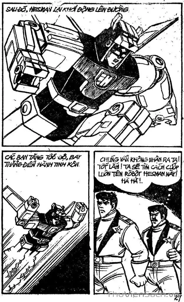 Truyện Tranh Dũng Sĩ Hesman trang 4