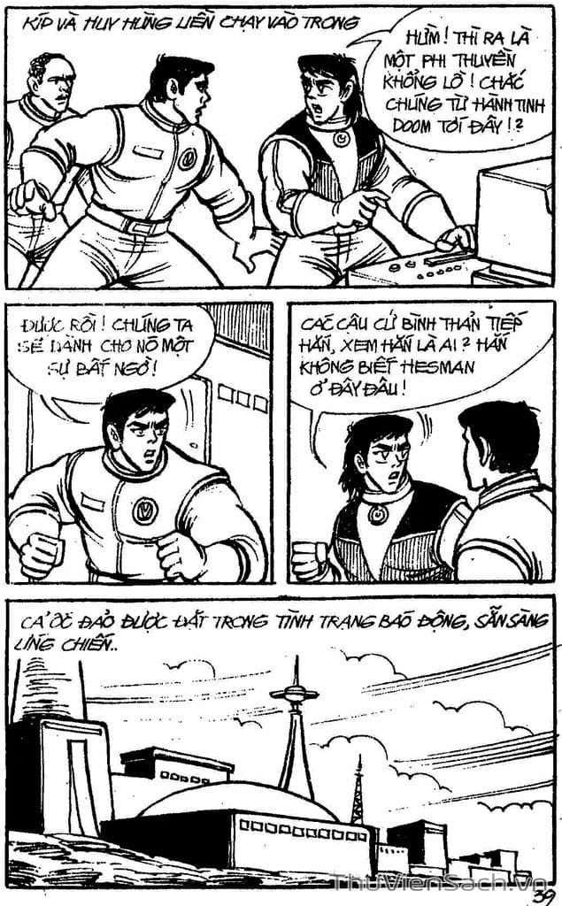 Truyện Tranh Dũng Sĩ Hesman trang 4