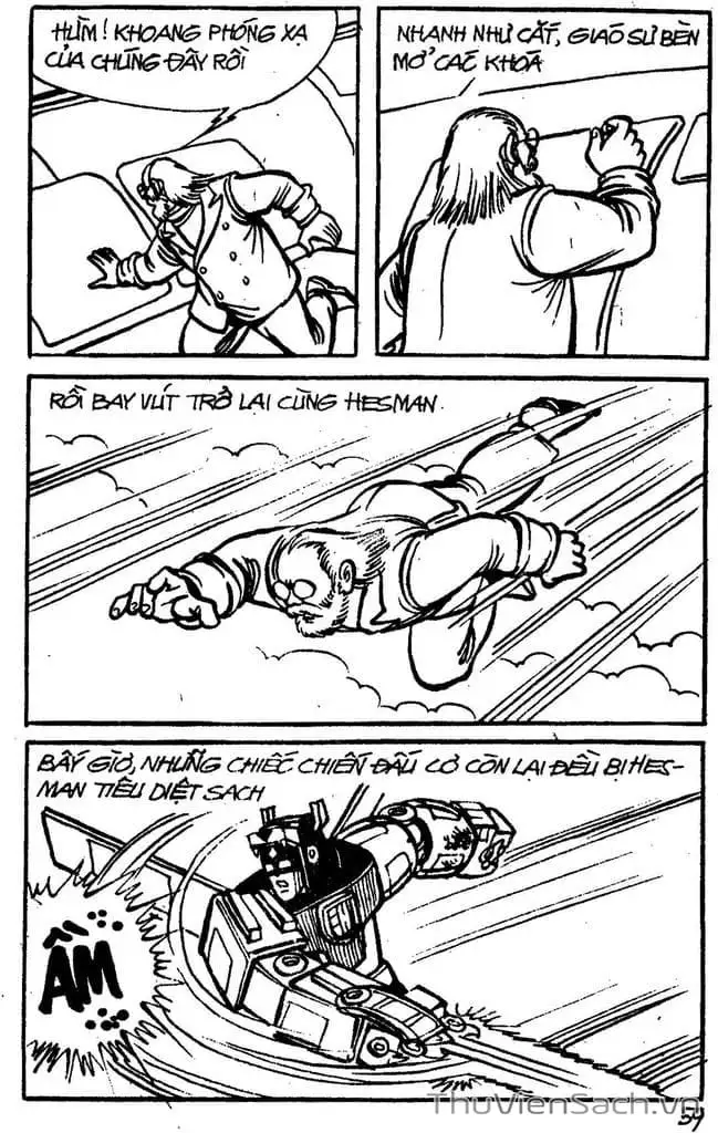 Truyện Tranh Dũng Sĩ Hesman trang 4