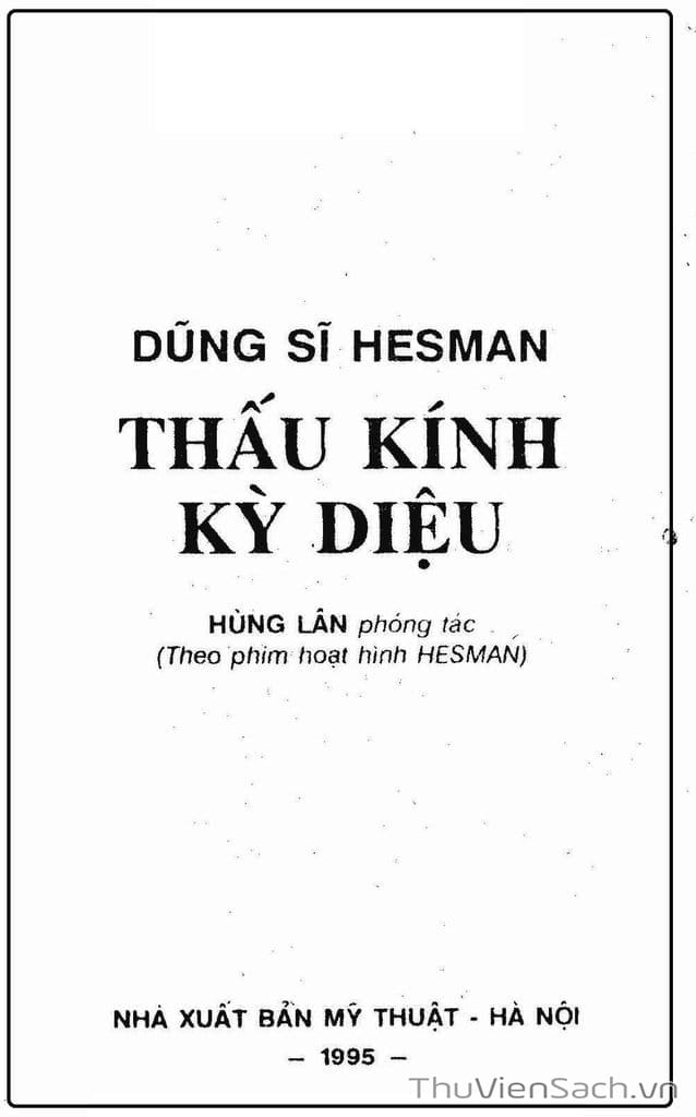 Truyện Tranh Dũng Sĩ Hesman trang 4