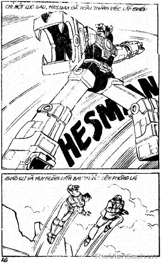 Truyện Tranh Dũng Sĩ Hesman trang 4
