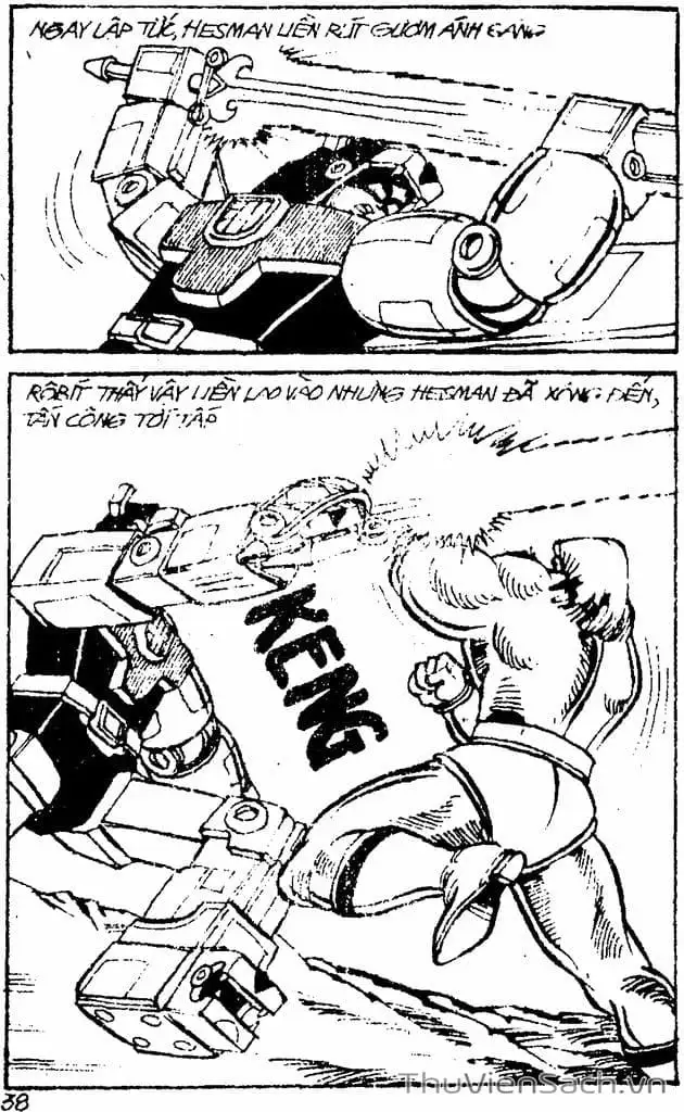 Truyện Tranh Dũng Sĩ Hesman trang 4