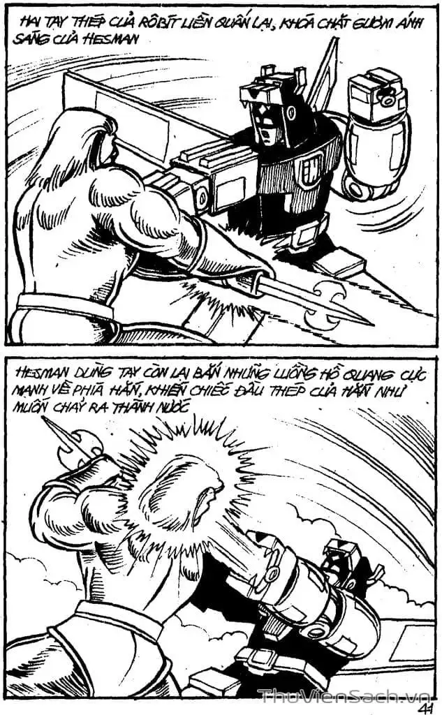 Truyện Tranh Dũng Sĩ Hesman trang 4