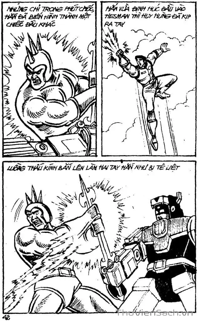 Truyện Tranh Dũng Sĩ Hesman trang 4