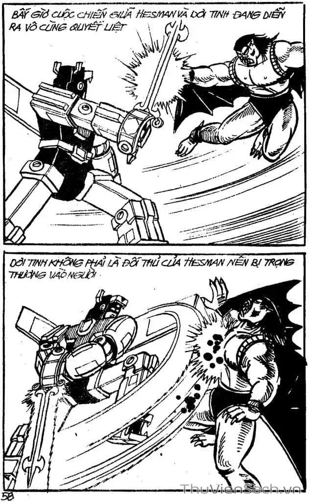 Truyện Tranh Dũng Sĩ Hesman trang 4