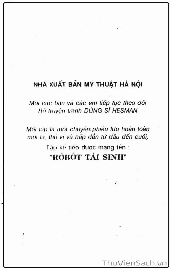 Truyện Tranh Dũng Sĩ Hesman trang 4