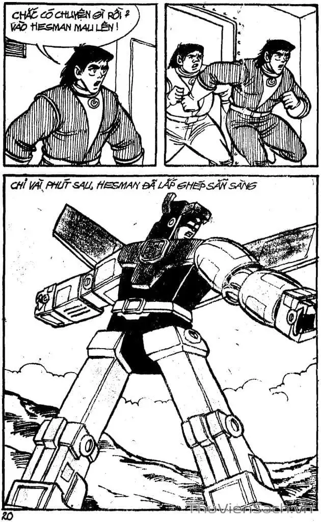 Truyện Tranh Dũng Sĩ Hesman trang 4
