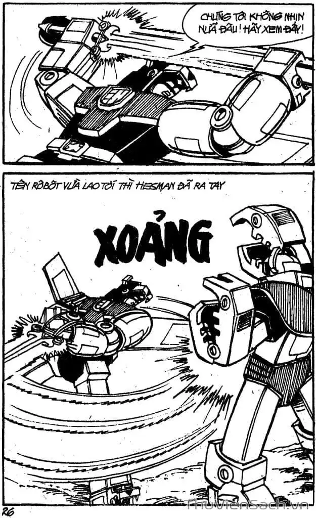 Truyện Tranh Dũng Sĩ Hesman trang 4