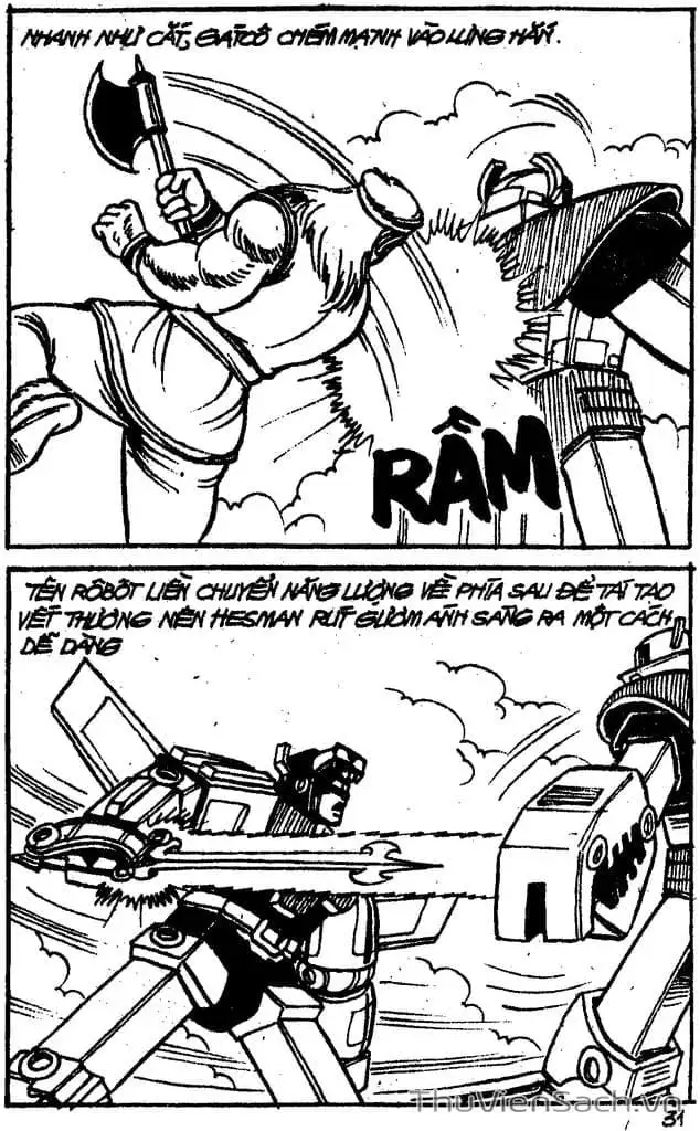 Truyện Tranh Dũng Sĩ Hesman trang 4