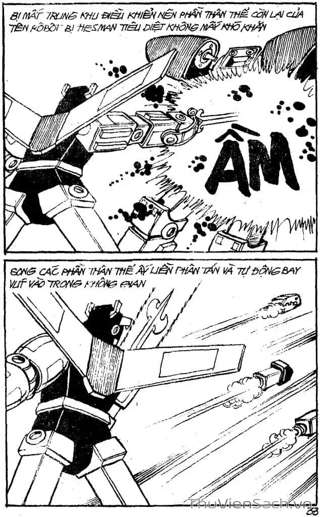 Truyện Tranh Dũng Sĩ Hesman trang 4