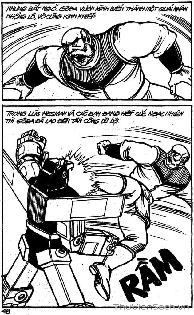 Truyện Tranh Dũng Sĩ Hesman trang 4