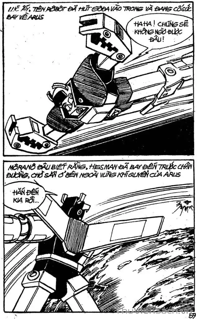 Truyện Tranh Dũng Sĩ Hesman trang 4
