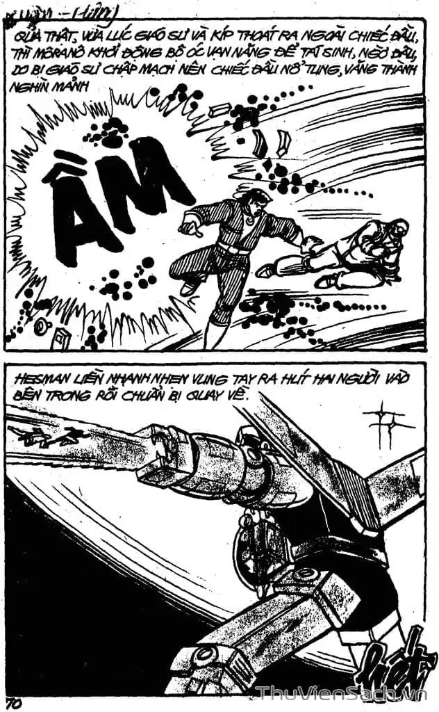 Truyện Tranh Dũng Sĩ Hesman trang 4