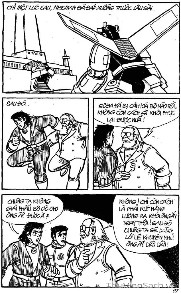 Truyện Tranh Dũng Sĩ Hesman trang 4