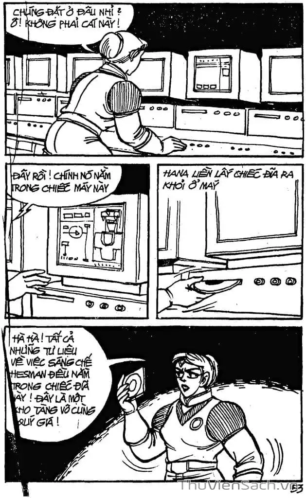 Truyện Tranh Dũng Sĩ Hesman trang 4