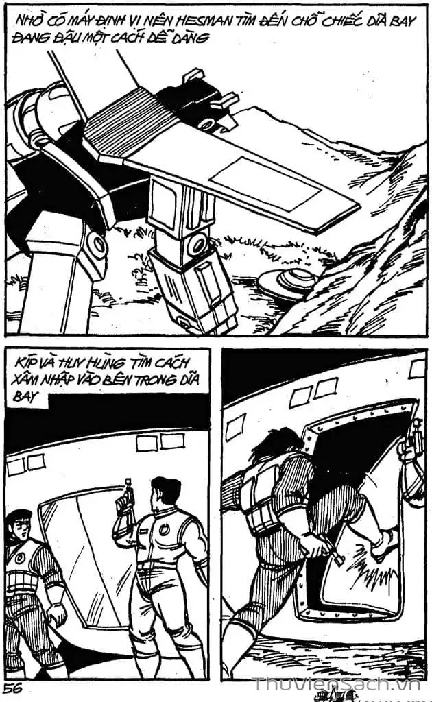 Truyện Tranh Dũng Sĩ Hesman trang 4