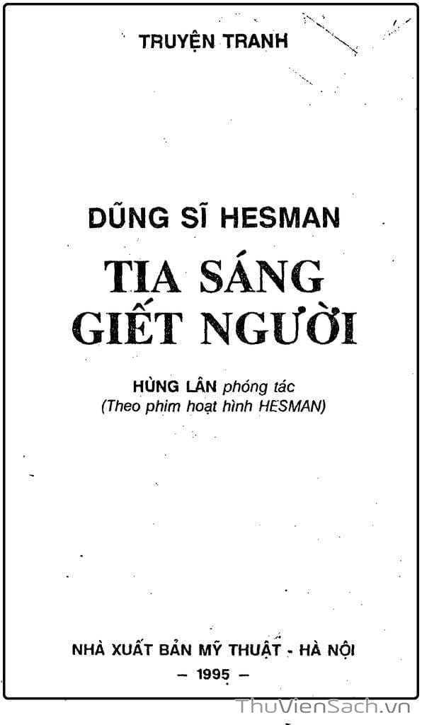 Truyện Tranh Dũng Sĩ Hesman trang 4