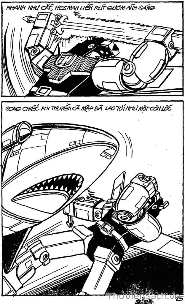 Truyện Tranh Dũng Sĩ Hesman trang 4