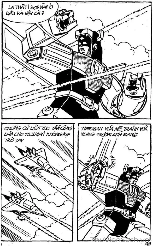 Truyện Tranh Dũng Sĩ Hesman trang 4