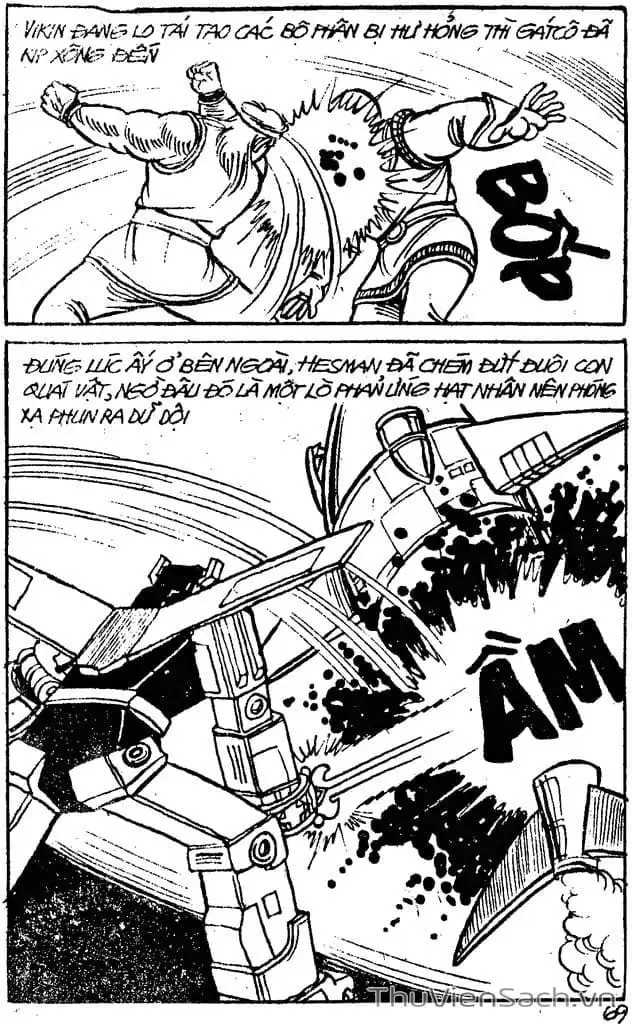 Truyện Tranh Dũng Sĩ Hesman trang 4