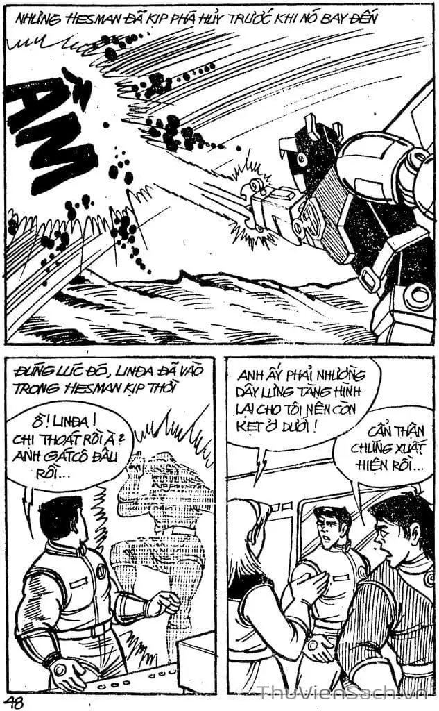 Truyện Tranh Dũng Sĩ Hesman trang 4