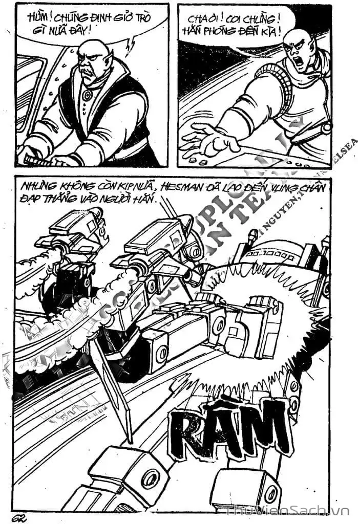 Truyện Tranh Dũng Sĩ Hesman trang 4