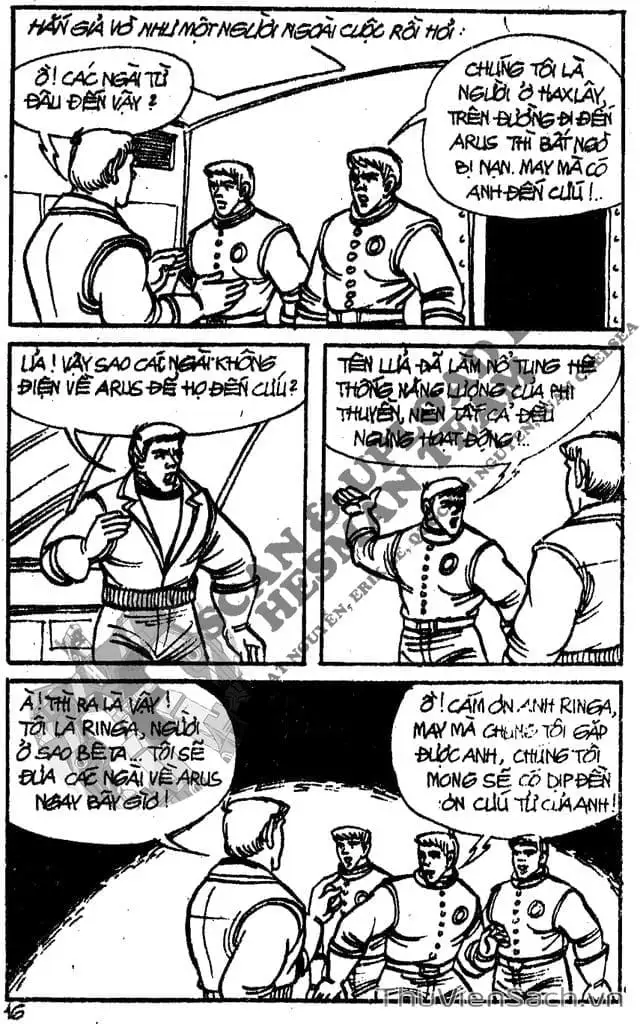 Truyện Tranh Dũng Sĩ Hesman trang 4
