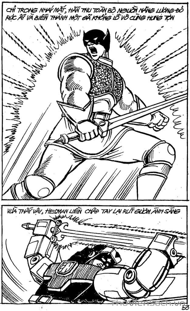 Truyện Tranh Dũng Sĩ Hesman trang 4
