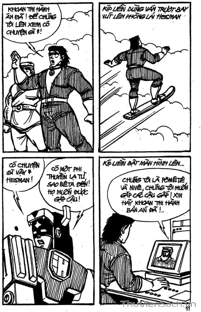 Truyện Tranh Dũng Sĩ Hesman trang 4