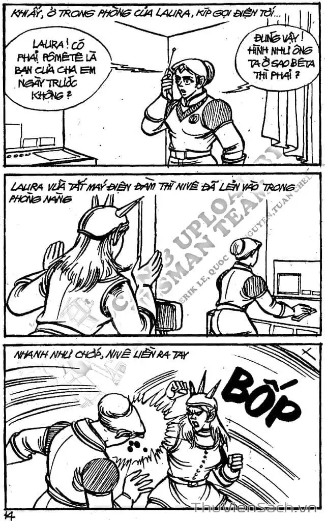 Truyện Tranh Dũng Sĩ Hesman trang 4