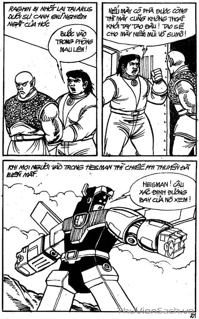Truyện Tranh Dũng Sĩ Hesman trang 4