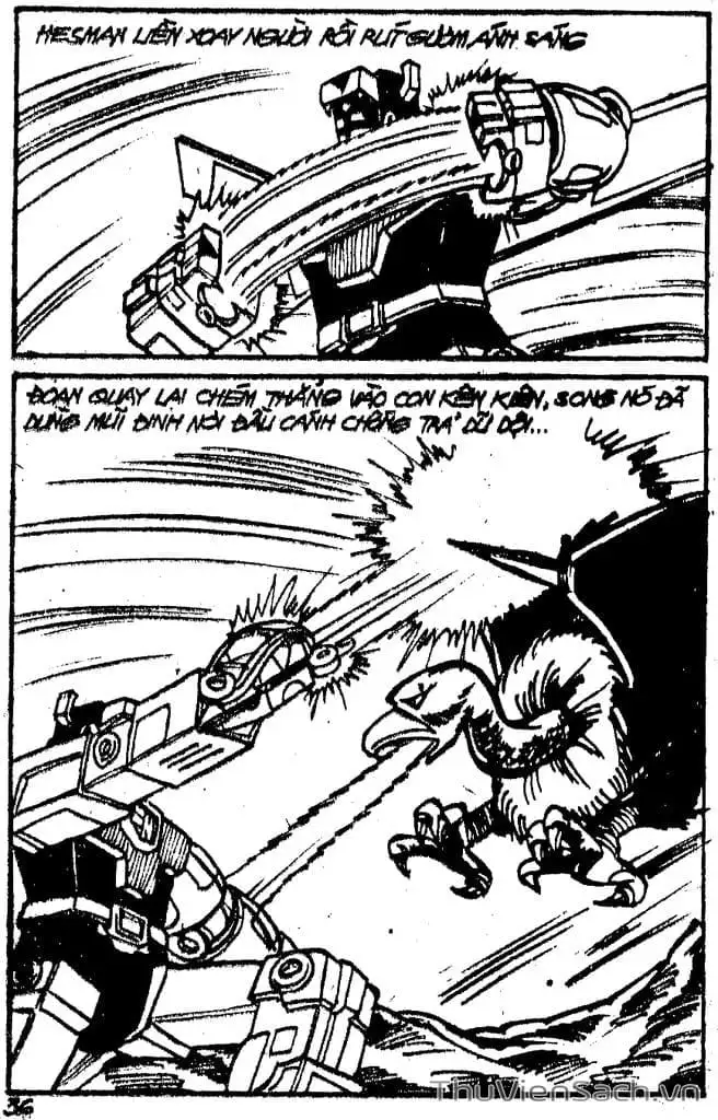 Truyện Tranh Dũng Sĩ Hesman trang 4