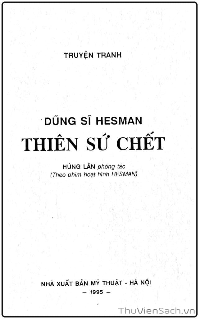 Truyện Tranh Dũng Sĩ Hesman trang 4