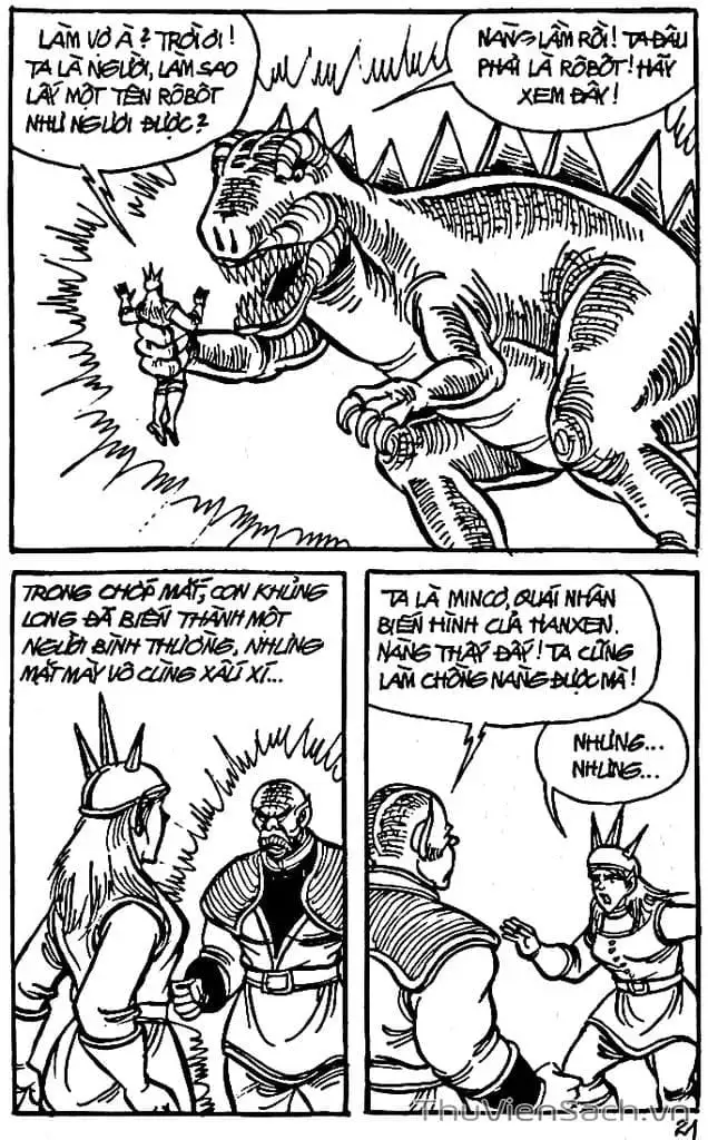 Truyện Tranh Dũng Sĩ Hesman trang 4