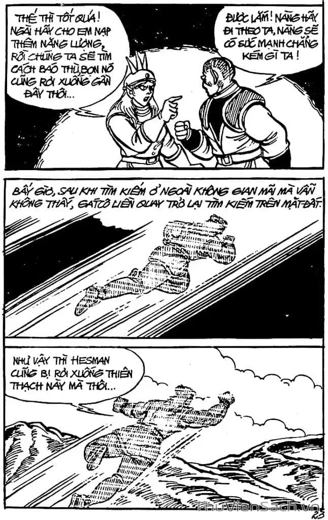 Truyện Tranh Dũng Sĩ Hesman trang 4