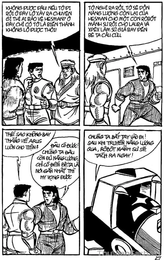 Truyện Tranh Dũng Sĩ Hesman trang 4