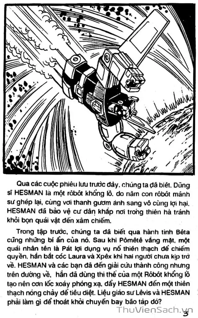 Truyện Tranh Dũng Sĩ Hesman trang 4