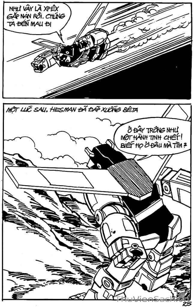 Truyện Tranh Dũng Sĩ Hesman trang 4