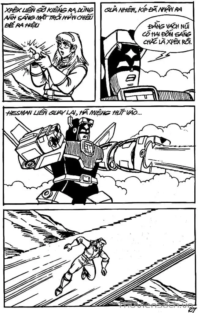 Truyện Tranh Dũng Sĩ Hesman trang 4