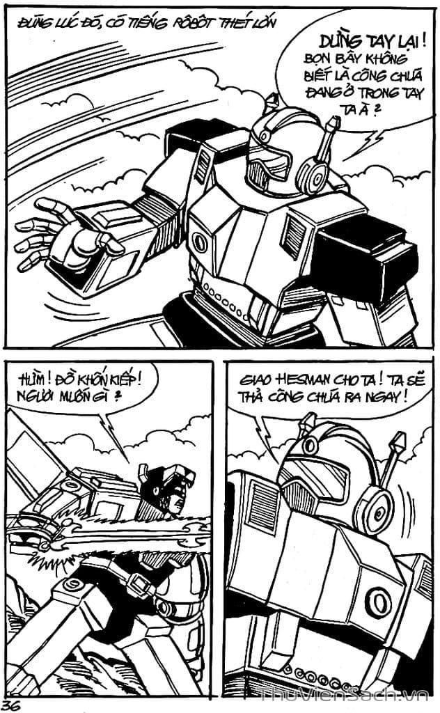 Truyện Tranh Dũng Sĩ Hesman trang 4