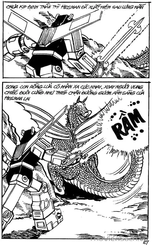 Truyện Tranh Dũng Sĩ Hesman trang 4